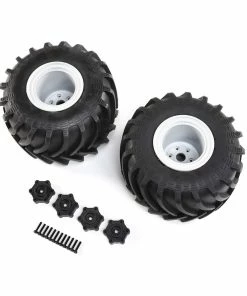 LOSI LMT Pre-Mounted Monster Truck Tires (Left/Right) (2)