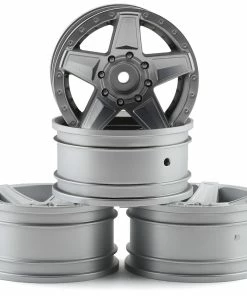 MST 648 1.9" Wheel (Flat Silver) (4) (+5)