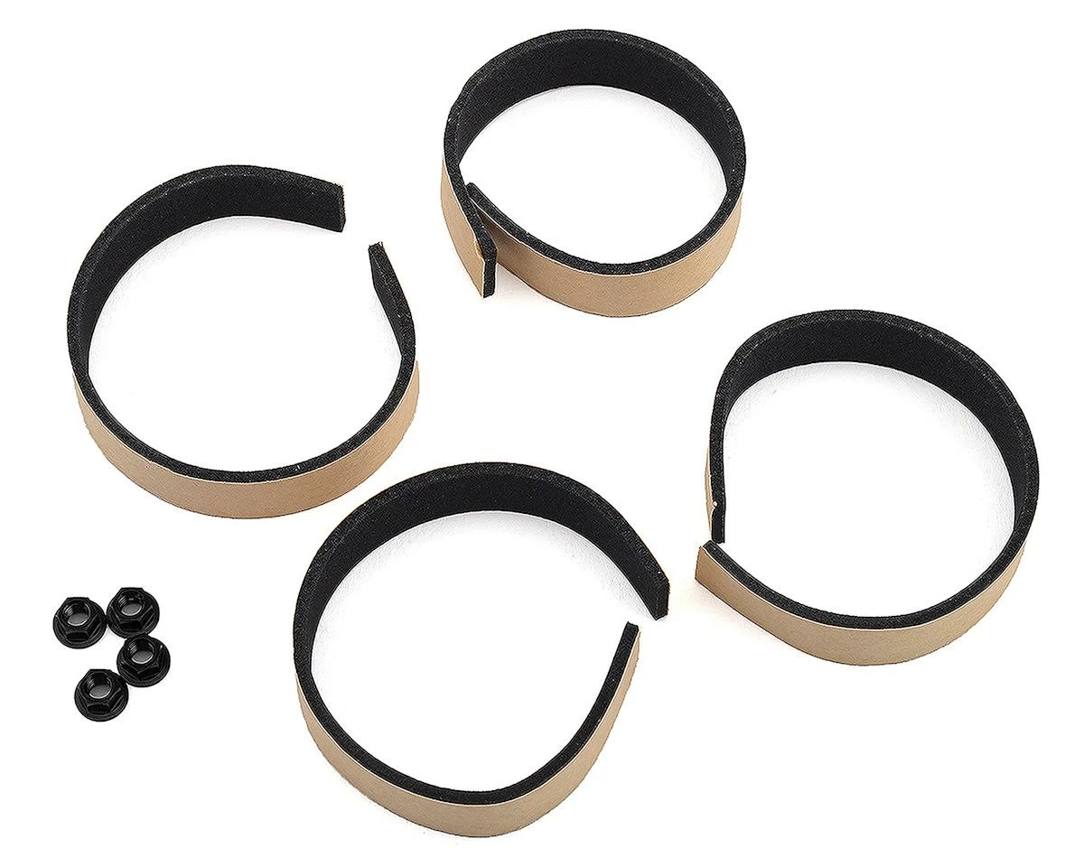 MST GT Wheel Set (White/White) (4) (Offset Changeable) W/12mm Hex - Image 3