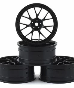 MST 24mm RE Wheel (Black) (4) (0mm Offset) W/12mm Hex