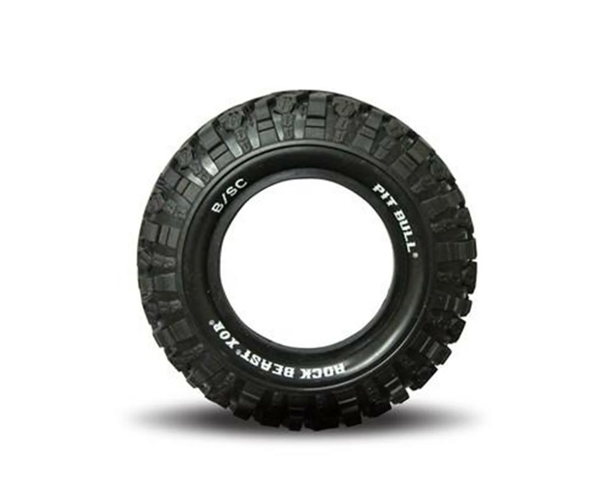 Pit Bull Tires Rock Beast XOR 2.2/3.0 Premounted Short Course Tires (2) (Basher) W/12mm Hex - Image 2