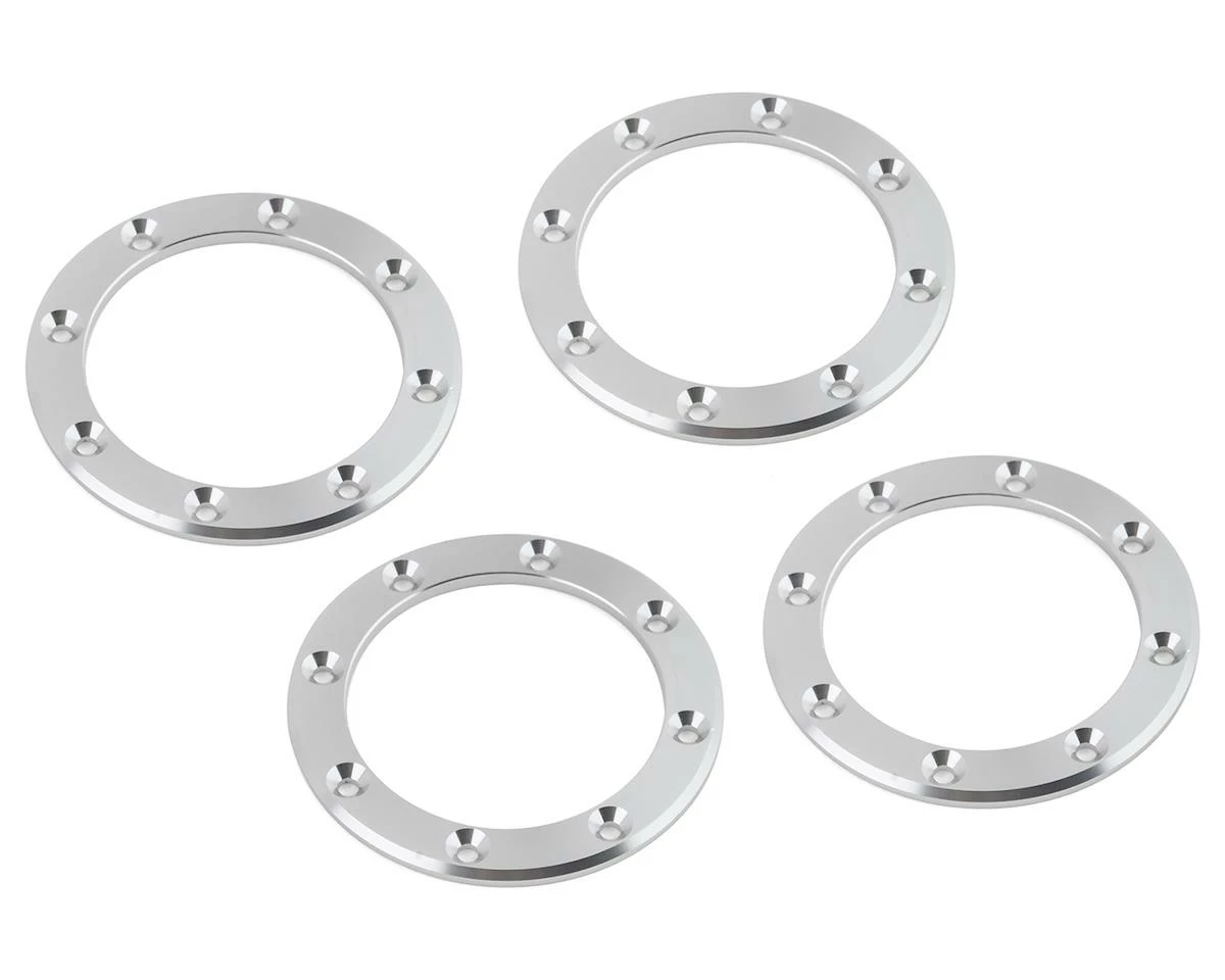 Pit Bull Tires Raceline Ryno 1.55" Aluminum Beadlock Crawler Wheels (Silver) (4) - Image 2