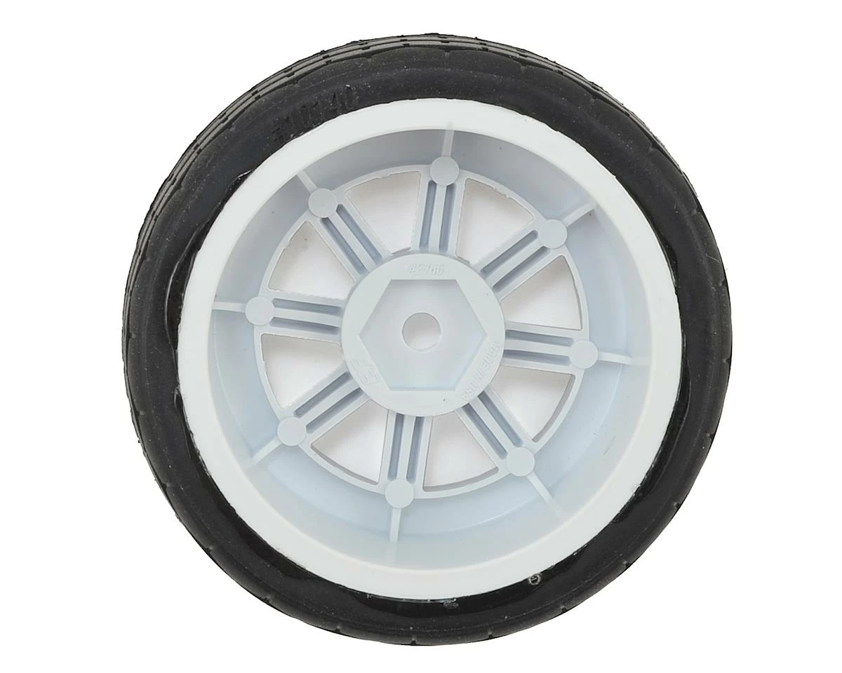 PROTOFORM Vintage Racing Pre-Mounted Front Tire (2) (26mm) (White) - Image 2