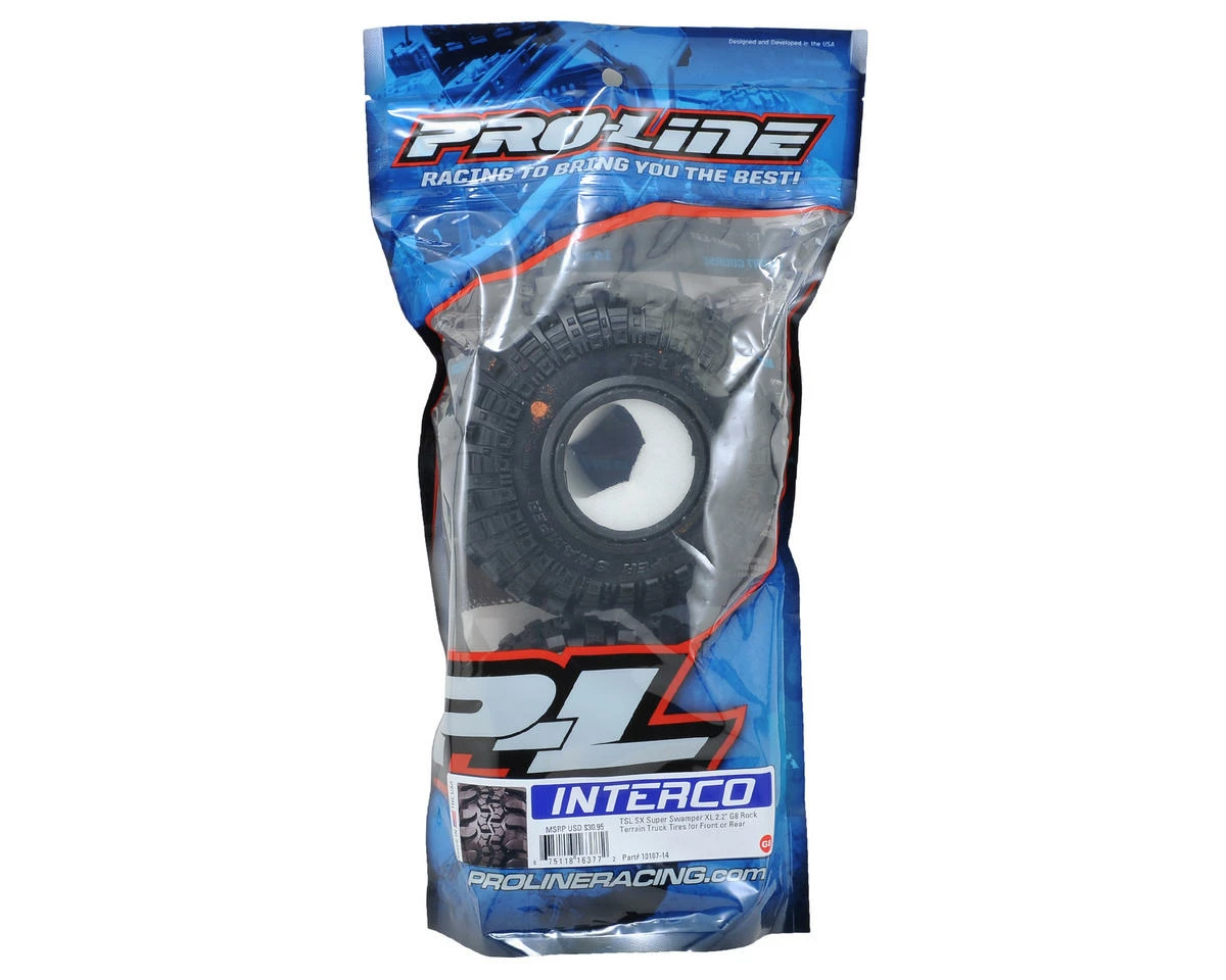 PRO-LINE Interco TSL SX Super Swamper XL 2.2" Rock Crawler Tires (2) (G8) 4 PRO-LINE Interco TSL SX Super Swamper XL 2.2" Rock Crawler Tires (2) (G8) - Image 2