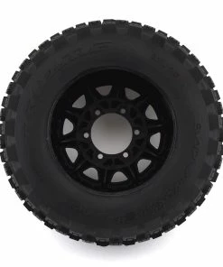 Alternative view of PRO-LINE Badlands MX28 Belted 2.8" Pre-Mounted Truck Tires (2) (Black) (M2) W/Raid 6x30 Removable Hex Wheels