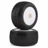 PRO-LINE Mini-T 2.0 Hole Shot Pre-Mounted Tires W/8mm Hex (White) (2) (M3)