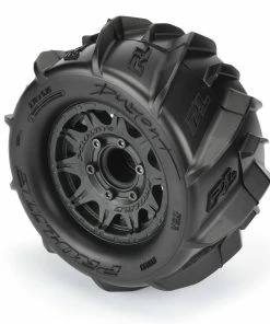 PRO-LINE Dumont 2.8" Pre-Mounted Tires W/Raid Wheels (Black) (2) (Z3) W/Removable Hex 11 PRO-LINE Dumont 2.8" Pre-Mounted Tires W/Raid Wheels (Black) (2) (Z3) W/Removable Hex -FireBrand RC Sales pro10193 10 3