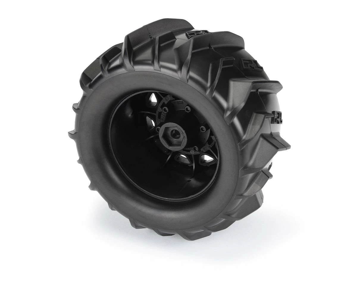 PRO-LINE Dumont 2.8" Pre-Mounted Tires W/Raid Wheels (Black) (2) (Z3) W/Removable Hex 8 PRO-LINE Dumont 2.8" Pre-Mounted Tires W/Raid Wheels (Black) (2) (Z3) W/Removable Hex - Image 6