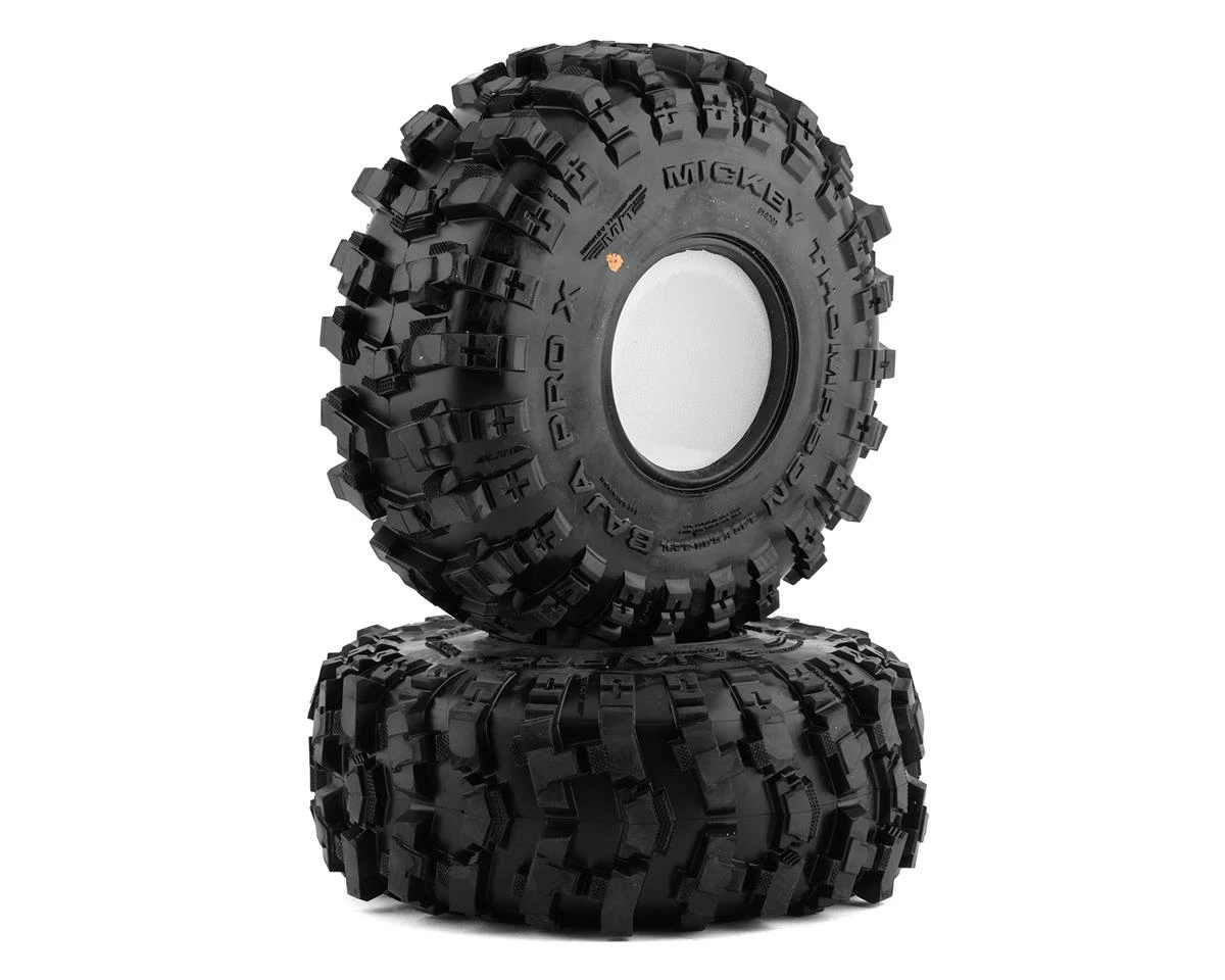 PRO-LINE Mickey Thompson Baja Pro X 2.2" Rock Crawler Tires (2) (G8) W/Memory Foam