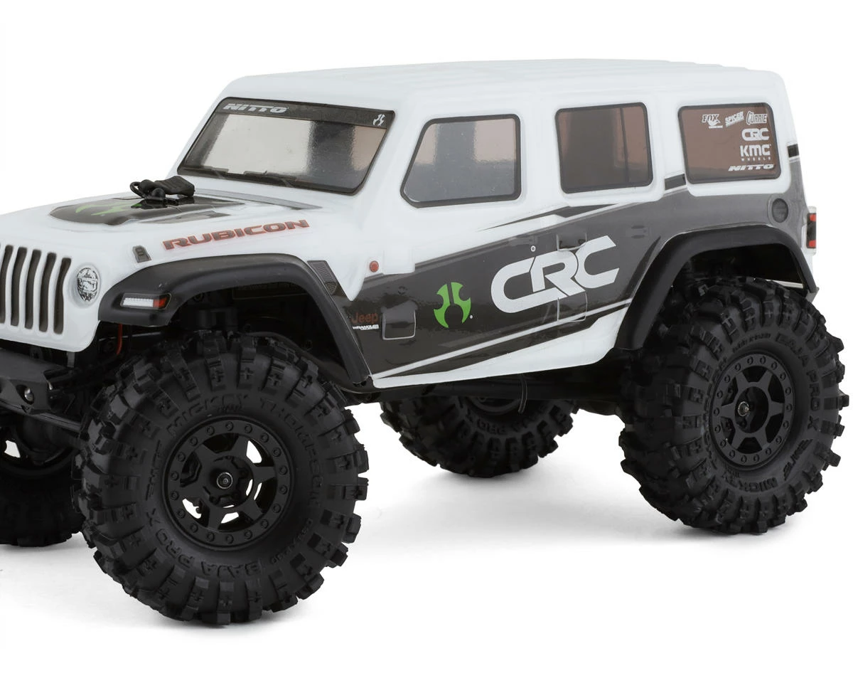 PRO-LINE SCX24 1.0" MT Baja Pro X Pre-Mounted Tires (Black) (4) (Medium) W/Holcomb Wheels - Image 2