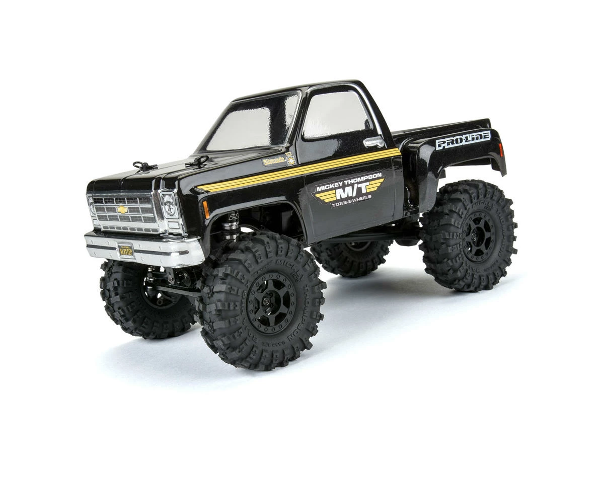 PRO-LINE SCX24 1.0" MT Baja Pro X Pre-Mounted Tires (Black) (4) (Medium) W/Holcomb Wheels - Image 6
