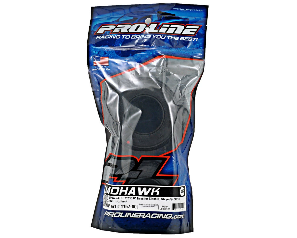 PRO-LINE Mohawk SC 2.2/3.0 Short Course Truck Tires (2) (XTR) - Image 2