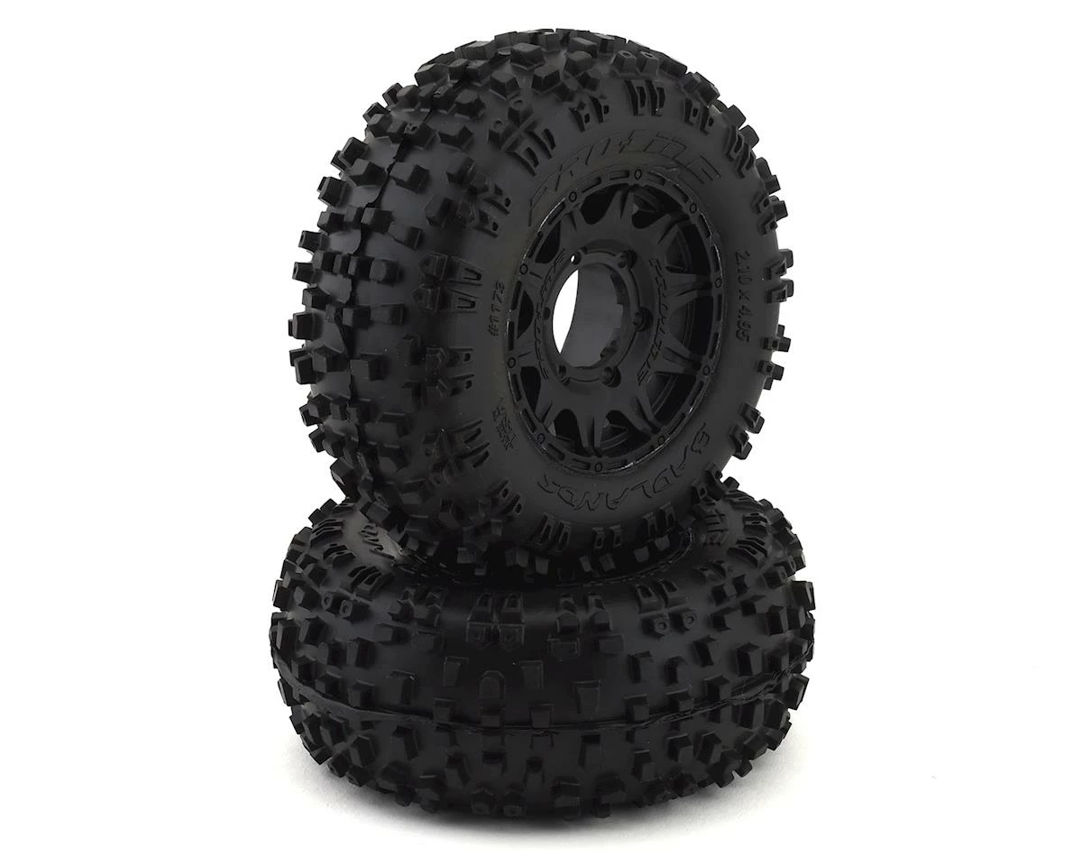 PRO-LINE Badlands 2.8" Pre-Mounted W/Raid Electric Rear Wheels (Black) (2) (M2) W/12mm Removable Hex 3 PRO-LINE Badlands 2.8" Pre-Mounted W/Raid Electric Rear Wheels (Black) (2) (M2) W/12mm Removable Hex