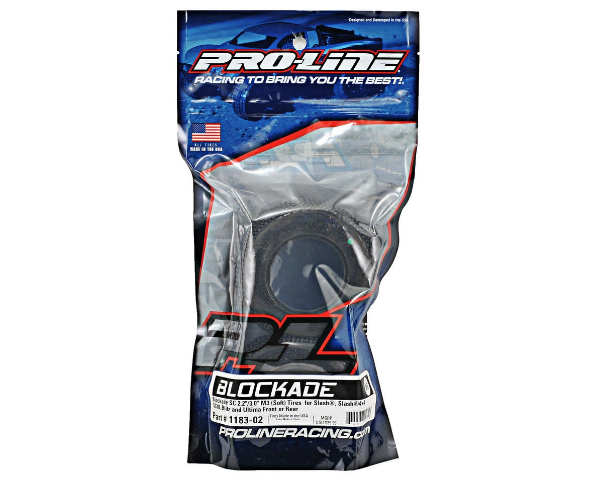 PRO-LINE Blockade SC 2.2"/3.0" Short Course Truck Tires (2) (M3) - Image 2