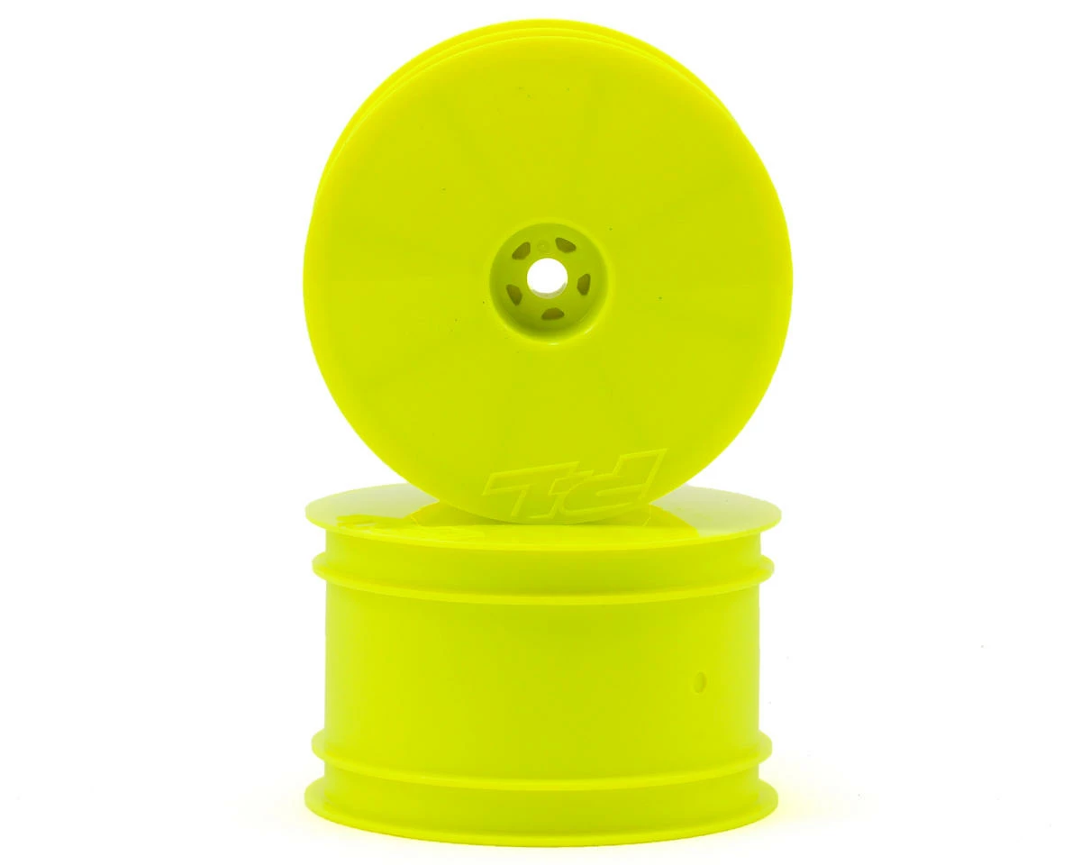 PRO-LINE Velocity 2.2" Rear Wheels (2) (B6/22/RB6/ZX6) (Yellow) W/12mm Hex