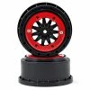 PRO-LINE ProTrac F-11 Bead-Loc Short Course Wheels (Black/Red) (2) W/12mm Hex (2WD Slash) 1 PRO-LINE ProTrac F-11 Bead-Loc Short Course Wheels (Black/Red) (2) W/12mm Hex (2WD Slash) -FireBrand RC Sales pro2745 03
