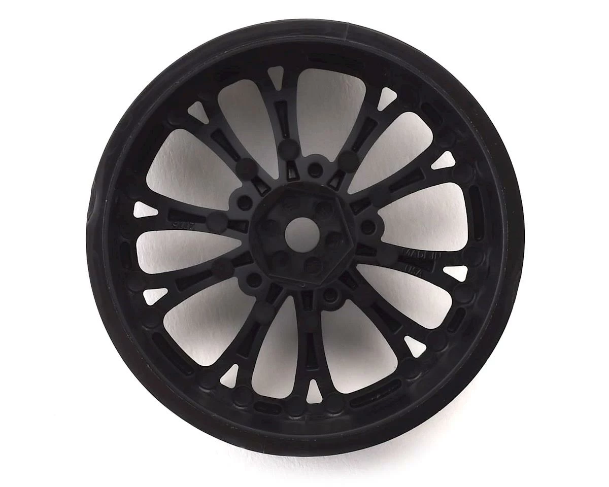 PRO-LINE Pomona Drag Spec 2.2" Front Drag Racing Wheels (2) W/12mm Hex (Black) 4 PRO-LINE Pomona Drag Spec 2.2" Front Drag Racing Wheels (2) W/12mm Hex (Black) - Image 2