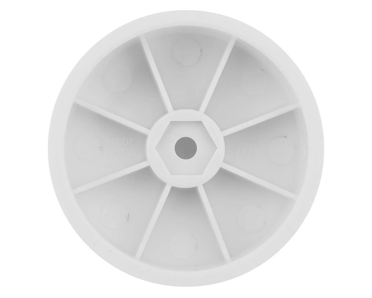PRO-LINE Velocity "Narrow" 2.2" Front Wheels (2) (B6/RB6) (White) W/12mm Hex - Image 2