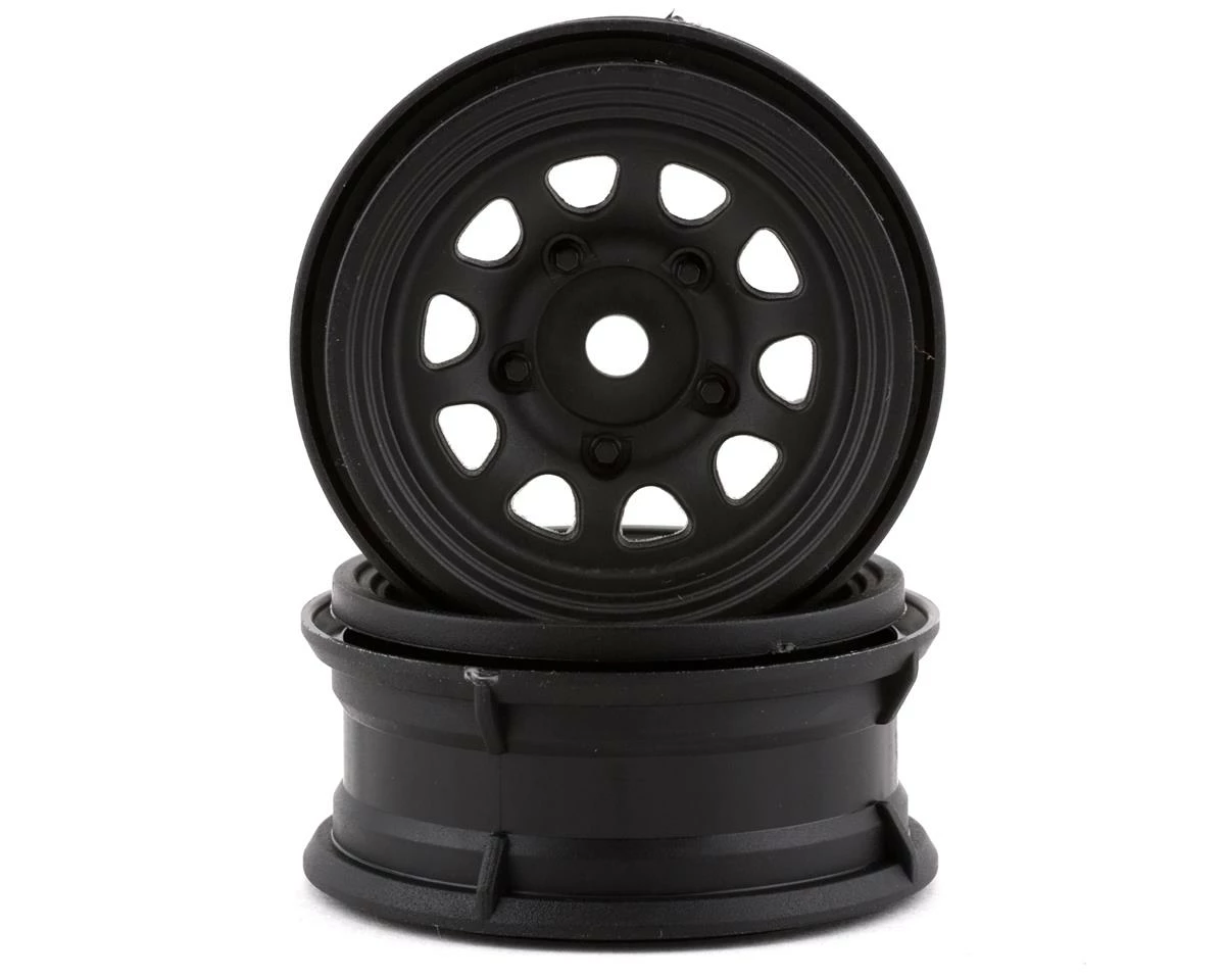 PRO-LINE Keystone 1.55 Plastic Bead-Loc Wheels (Black) (2)