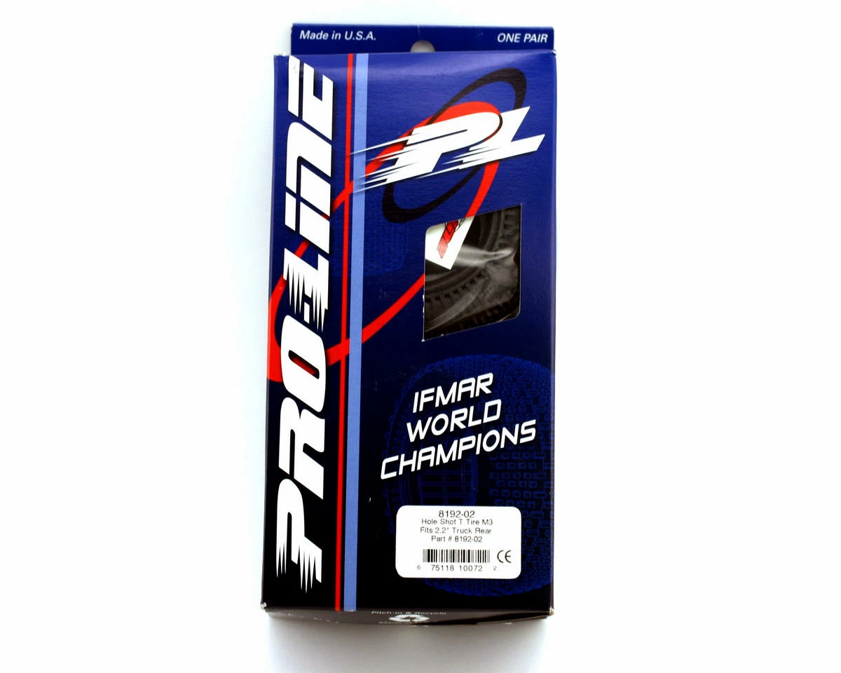 PRO-LINE Hole Shot 2.2" Truck Tires (2) (M3) - Image 2