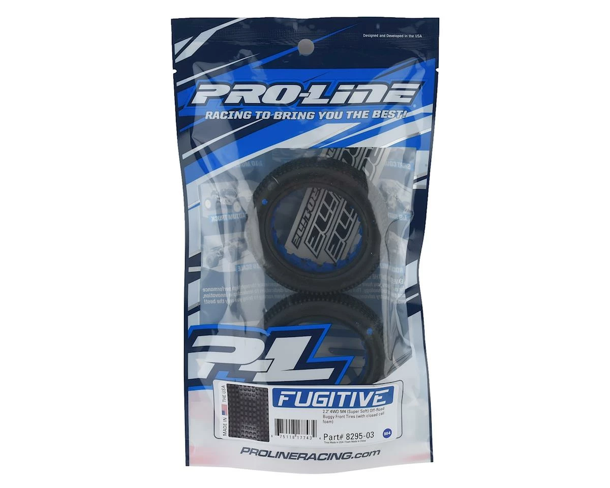 PRO-LINE Fugitive 2.2" 2WD Buggy Front Tires (2) (M4) - Image 2