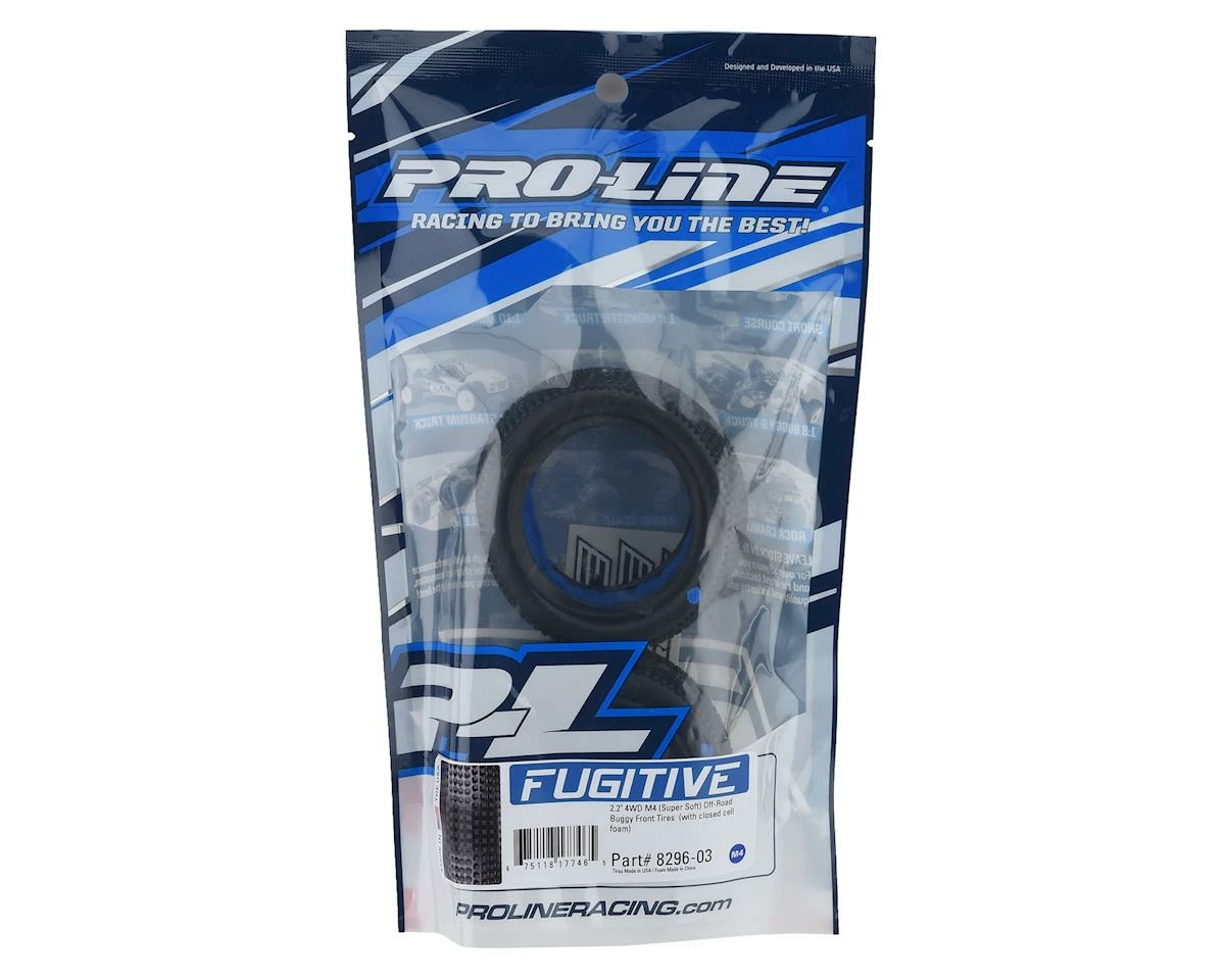 PRO-LINE Fugitive 2.2" 4WD Buggy Front Tires (2) (M4) - Image 2