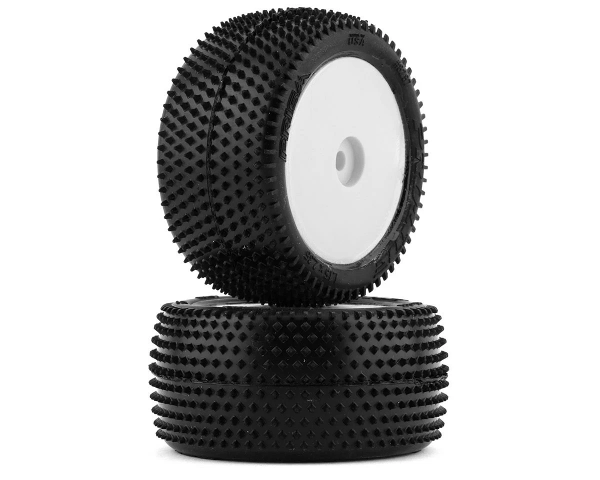PRO-LINE Mini-B Rear Pre-Mounted Prism Carpet Tire (White) (2) (Z3) 3 PRO-LINE Mini-B Rear Pre-Mounted Prism Carpet Tire (White) (2) (Z3)
