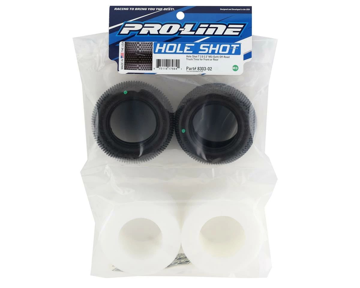 PRO-LINE Hole Shot T 2.2" Truck Tires (2) (M3) - Image 2
