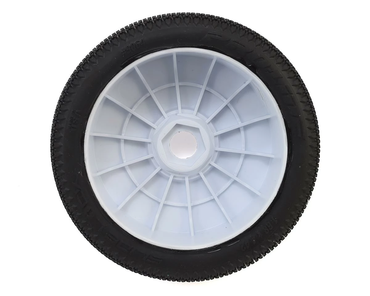 PRO-LINE Slide Lock Pre-Mounted 1/8 Buggy Tires (White) (2) (M3) W/Velocity V2 Wheel 4 PRO-LINE Slide Lock Pre-Mounted 1/8 Buggy Tires (White) (2) (M3) W/Velocity V2 Wheel - Image 2