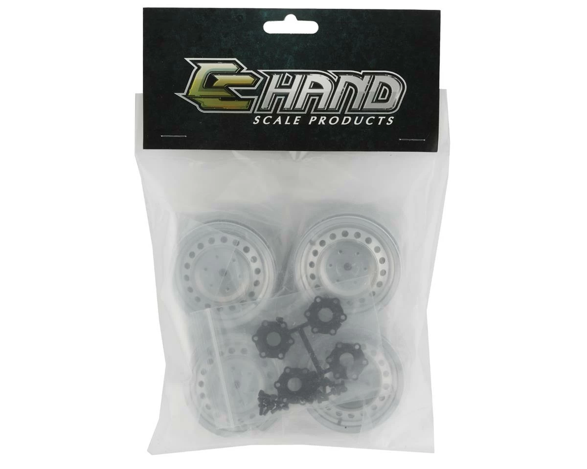 RC4WD CChand Rad 1.9" Aluminum Internal Beadlock Wheels (Silver) (4) - Image 4