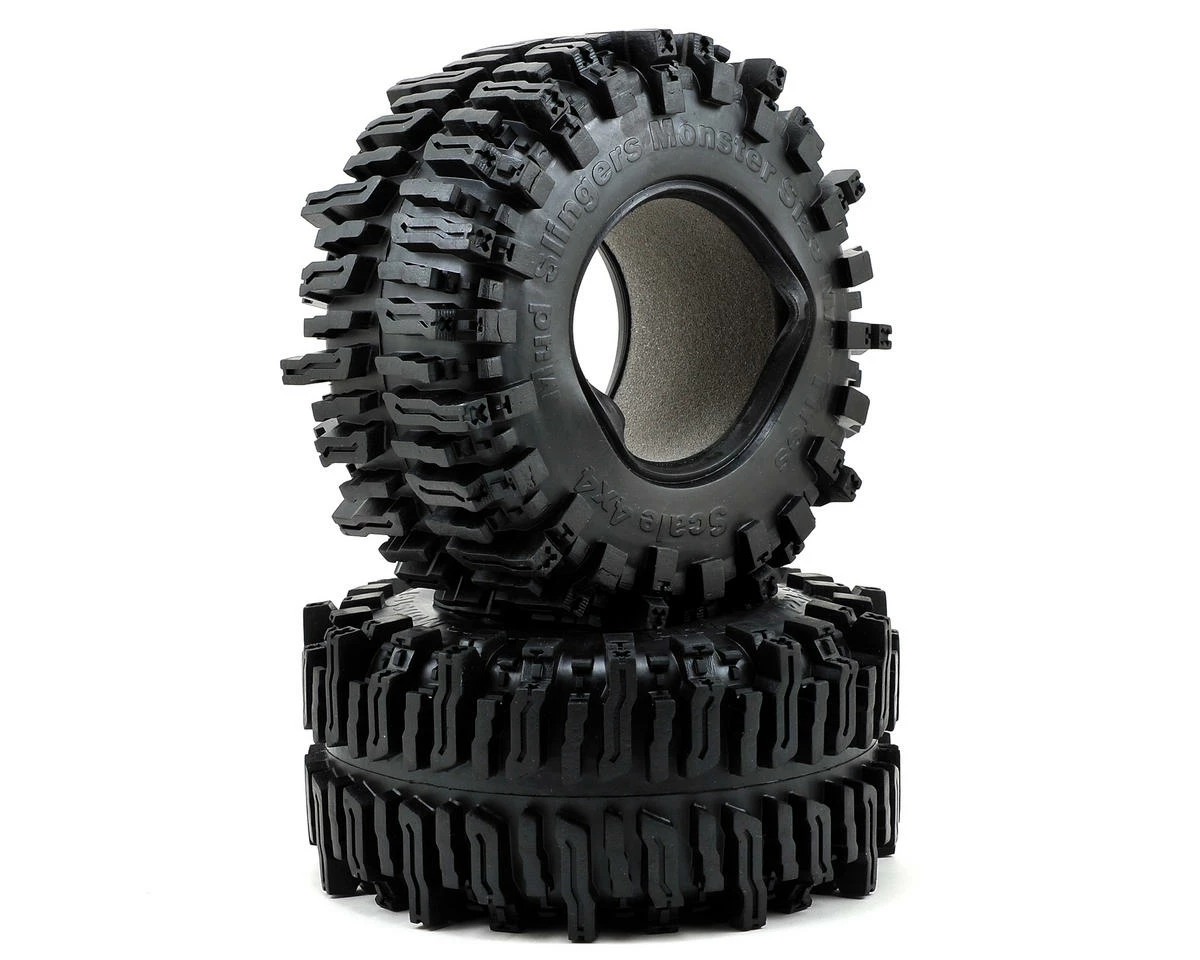 RC4WD Mud Slingers Monster Size 40 Series 3.8" Rock Crawler Tires (2) (X4 Compound) 3 RC4WD Mud Slingers Monster Size 40 Series 3.8" Rock Crawler Tires (2) (X4 Compound)