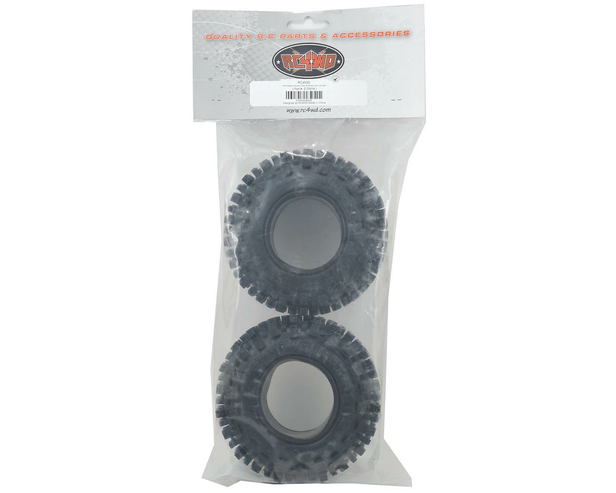 RC4WD Mud Slingers Monster Size 40 Series 3.8" Rock Crawler Tires (2) (X4 Compound) 4 RC4WD Mud Slingers Monster Size 40 Series 3.8" Rock Crawler Tires (2) (X4 Compound) - Image 2