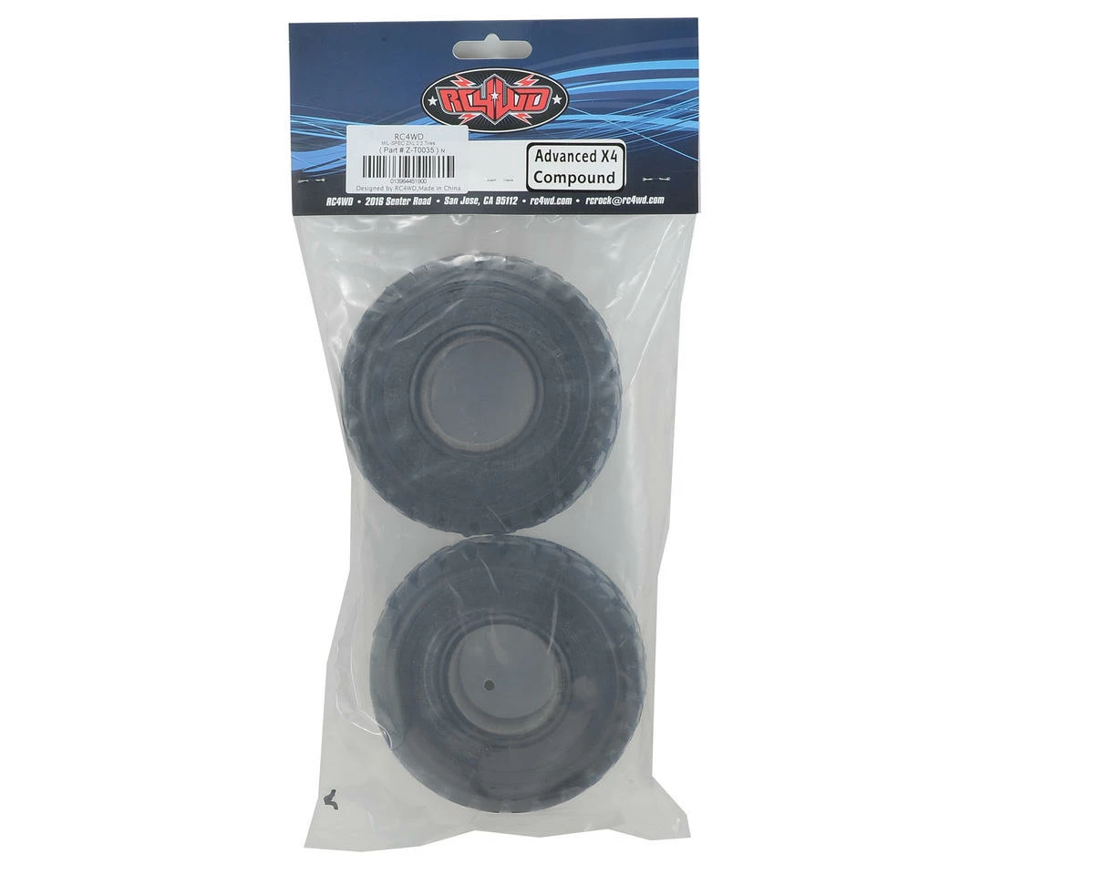 RC4WD Mil-Spec ZXL 2.2" Scale Military Tires (2) (X4) - Image 2