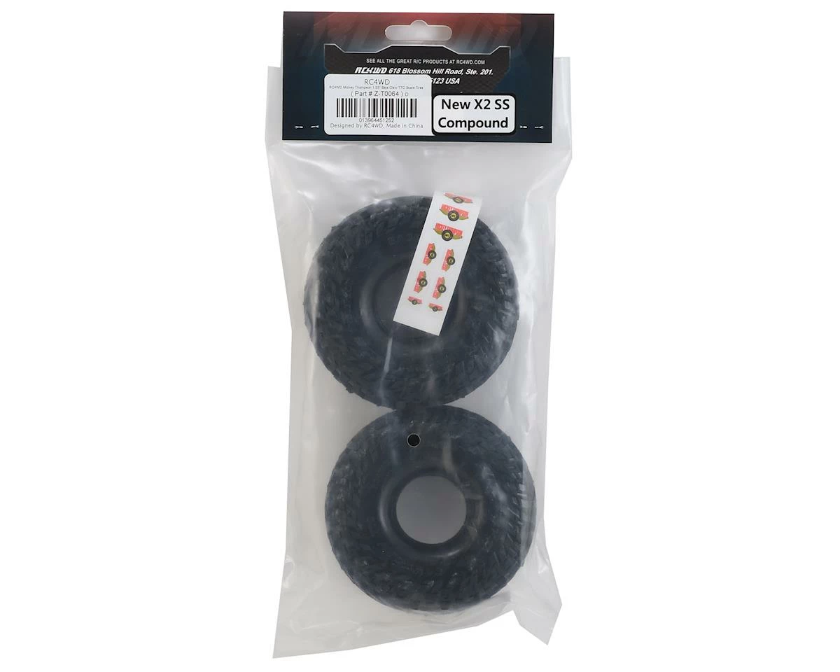 RC4WD Mickey Thompson 1.55" Baja Claw TTC Scale Tires (2) - Image 2