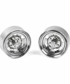 RC4WD Stamped Steel 1.7" Beadlock SR5 Wheels (Chrome)