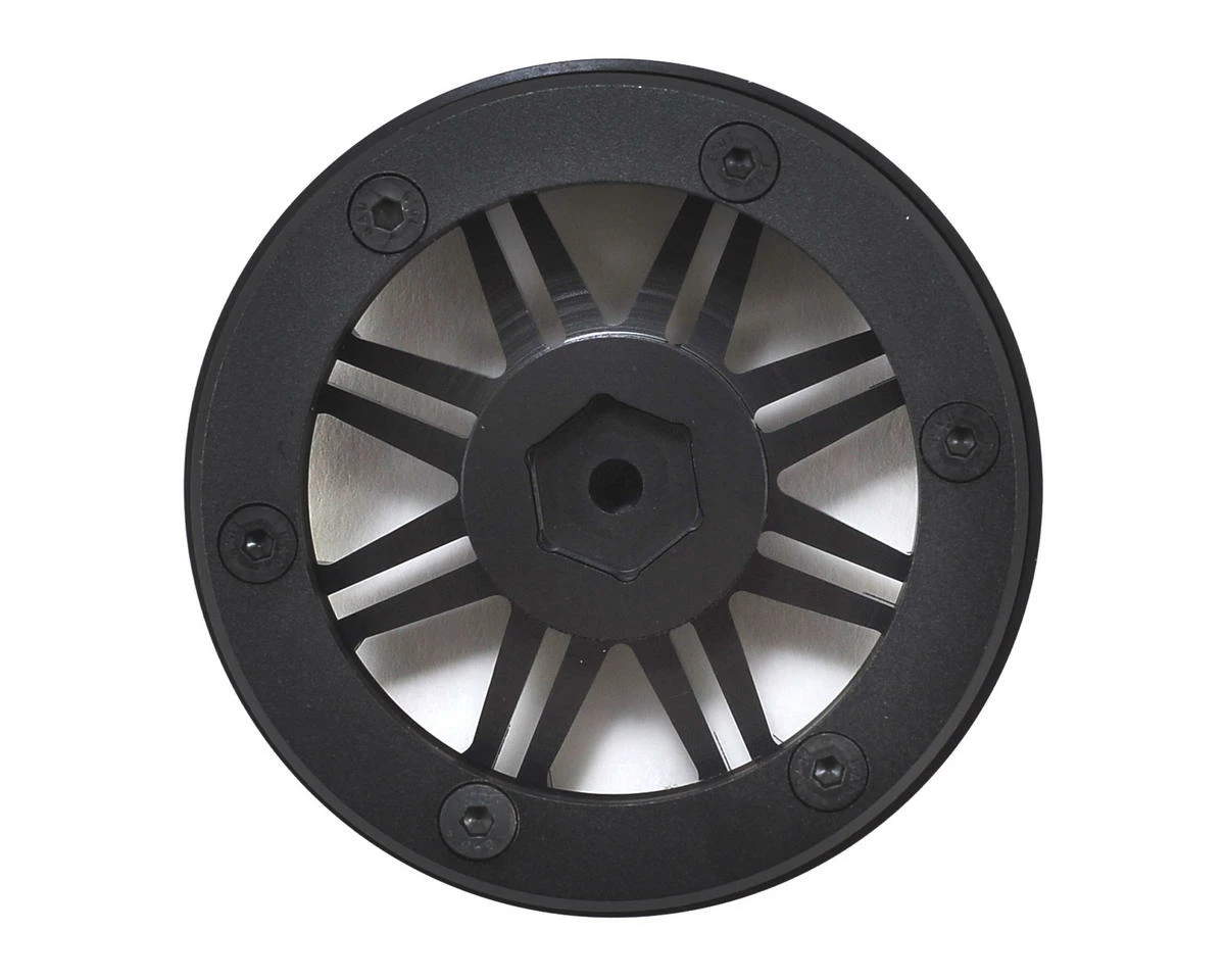 RC4WD Raceline Octane 2.2" Aluminum Beadlock Crawler Wheels (4) (Black) 4 RC4WD Raceline Octane 2.2" Aluminum Beadlock Crawler Wheels (4) (Black) - Image 2
