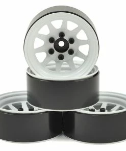 RC4WD OEM Stamped Steel 1.9" Beadlock Wheels (White)