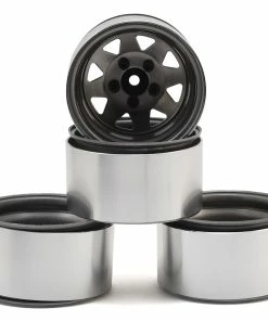 RC4WD 5 Lug Deep Dish Wagon 1.9" Steel Stamped Beadlock Wheels (Plain)