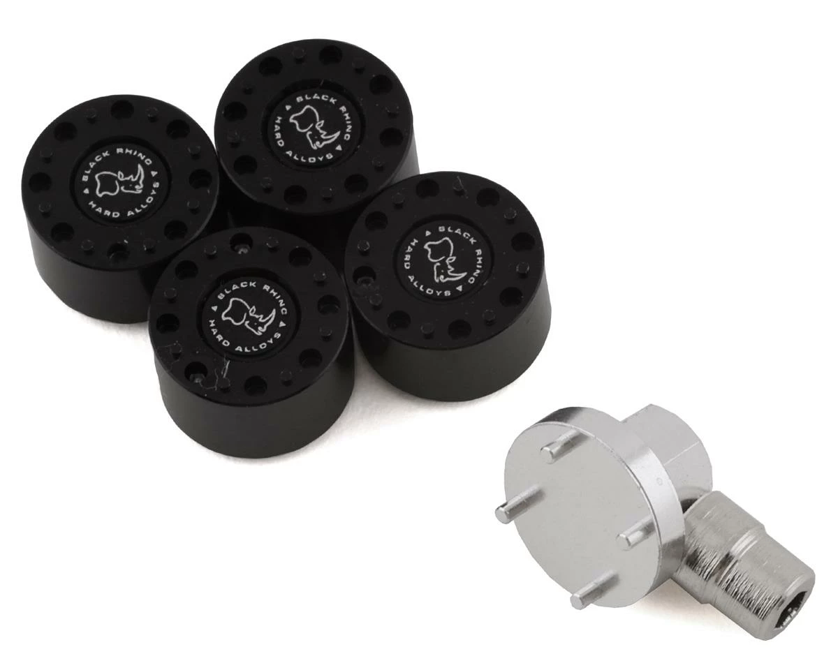 RC4WD Black Rhino Armory Internal Beadlock 1.0" Wheels (4) - Image 3