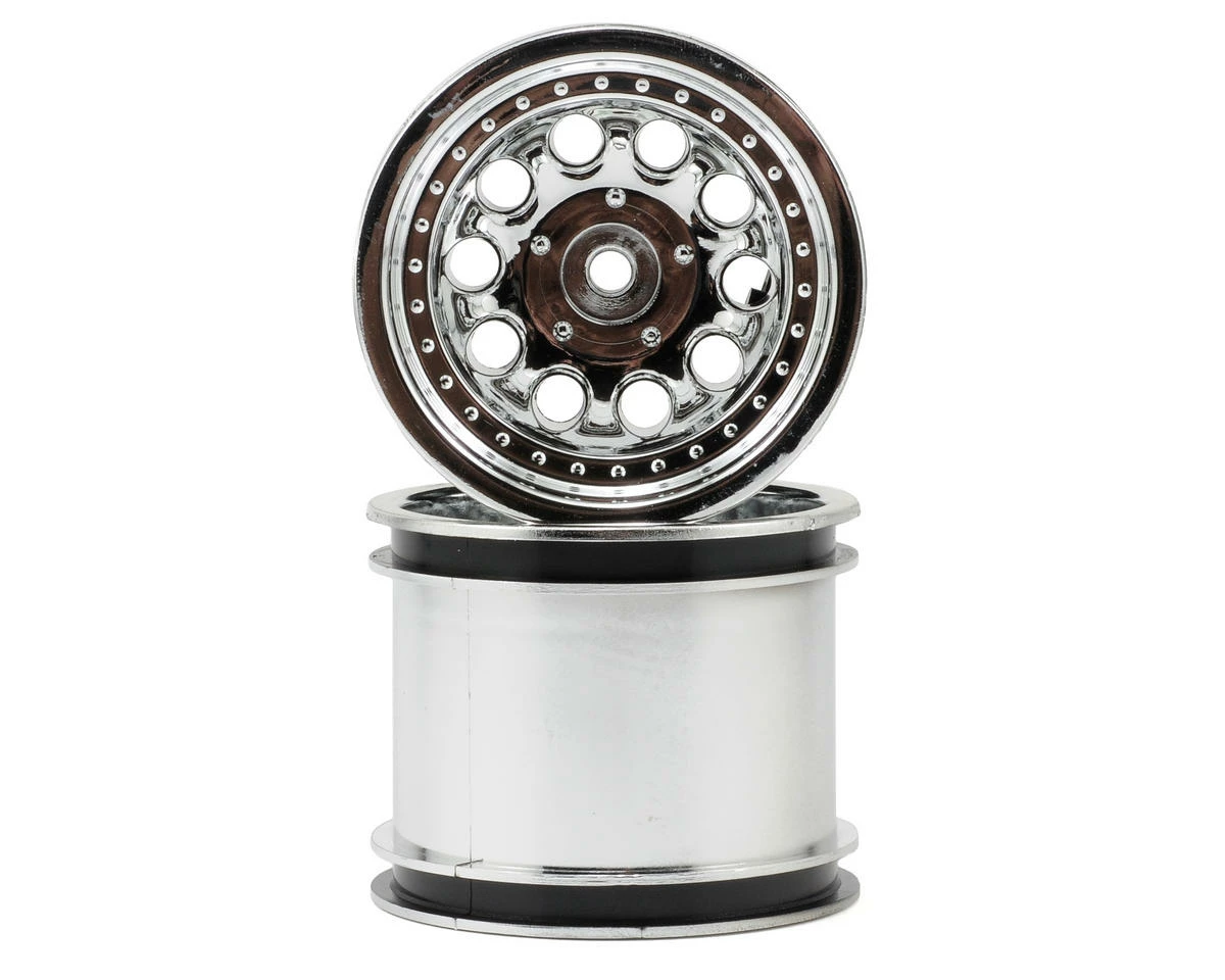 RPM Revolver 10 Hole Traxxas Electric Front/Nitro Rear Wheels (2) (Chrome) 12mm Hex 3 RPM Revolver 10 Hole Traxxas Electric Front/Nitro Rear Wheels (2) (Chrome) 12mm Hex