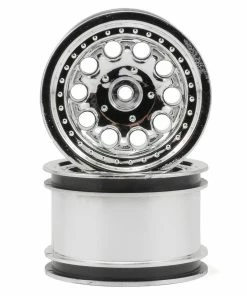 RPM Revolver 2.2" Rock Crawler Wheels (2) (Chrome) (Narrow Wheelbase)