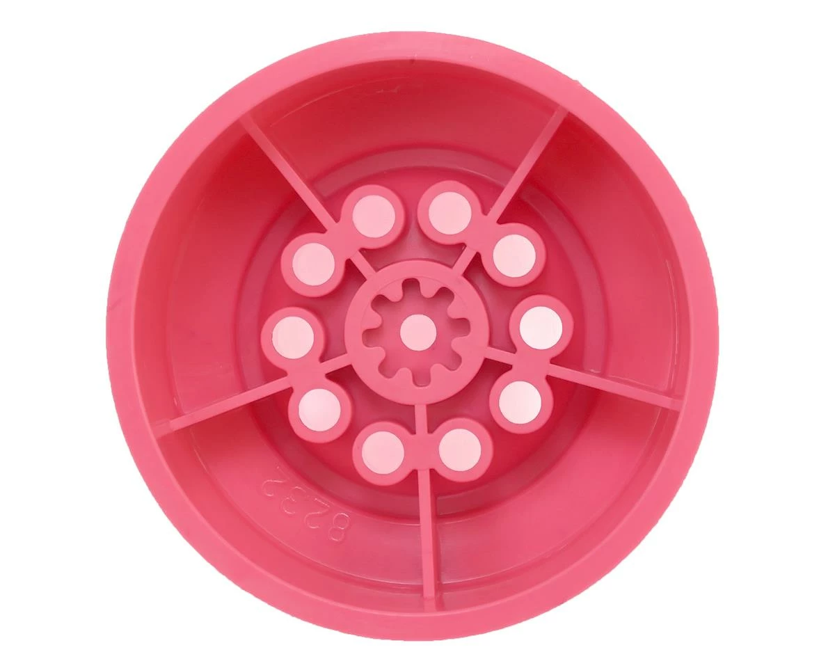 RPM 12mm Spline Drive "Revolver" Short Course Wheels (Pink) (2) (Slash Front) - Image 2