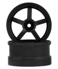 Reve D P5 Drift Wheel (Black) (2) (6mm Offset) W/12mm Hex