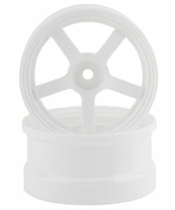 Reve D P5 Drift Wheel (White) (2) (6mm Offset) W/12mm Hex