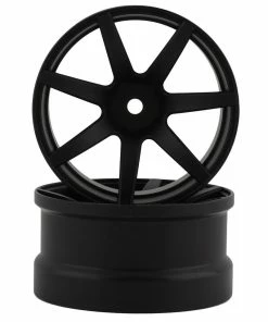Reve D JD7 Drift Wheel (Black) (2) (8mm Offset) W/12mm Hex