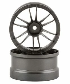 Reve D UL12 Drift Wheel (Gunmetal) (2) (6mm Offset) W/12mm Hex