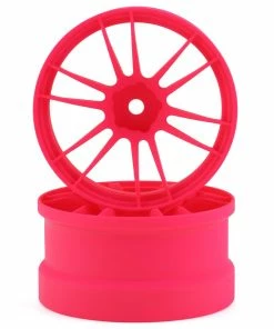 Reve D UL12 Drift Wheel (Pink) (2) (6mm Offset) W/12mm Hex