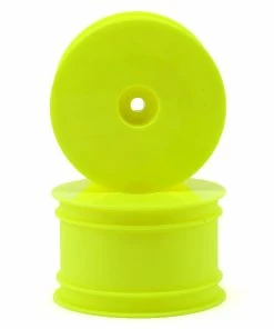 Raw Speed RC 2.2" 12mm Hex 1/10 Rear Buggy Wheels (Yellow) (2) (B6/22/RB6/ZX6)