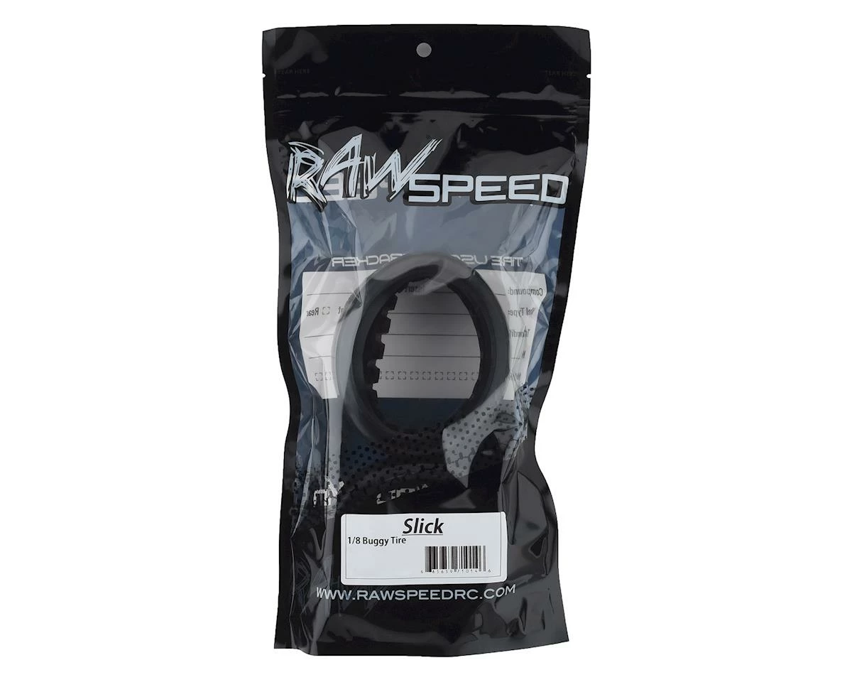Raw Speed RC Lick 1/8 Buggy Tires (2) (Super Soft) - Image 2