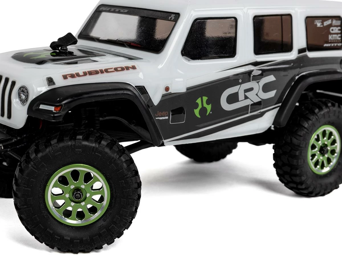 Samix SCX24 Aluminum 1.0" Wheel Set (Green) (4) - Image 4